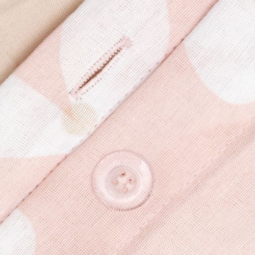 Parure De Lit Enfant Motifs Cœurs Billie - 48 Fils/cm² - 140 X 200 Cm