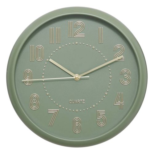 Horloge Alizee Vert Olive D30cm