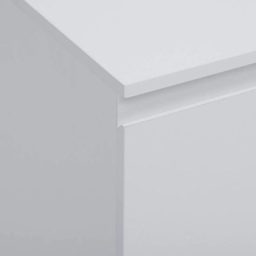 Chevet 2 Tiroirs 38 Cm Dolo Blanc 5five