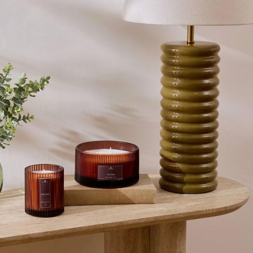 Bougie Parfumée En Verre "albie" 290g Figue Noire