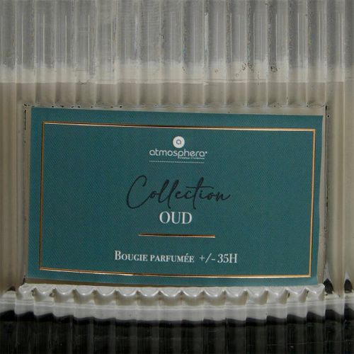 Bougie Parfumée En Verre "albie" 635g Bois De Oud