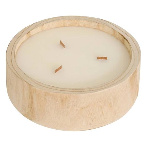 Bougie Parfumée En Bois "wonj" 100g Coton