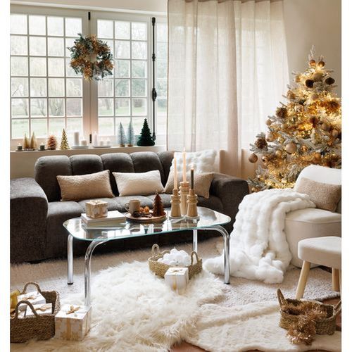 Table Basse En Verre Et Métal Chromé Hecate