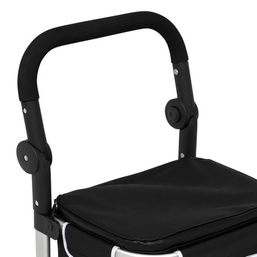 Chariot De Course 2 Roues Imperméable Oir