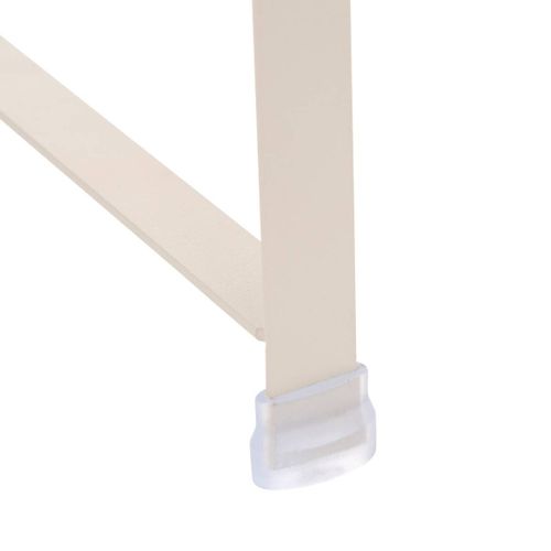 Etagère 1 Niveau Acacia Beige Et Bois