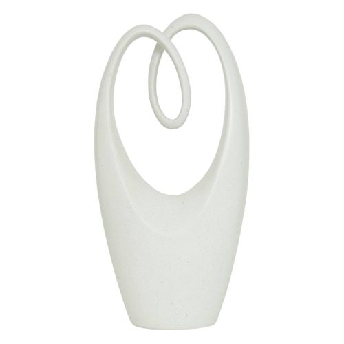 Déco à Poser Davy H.44cm Résine Blanc