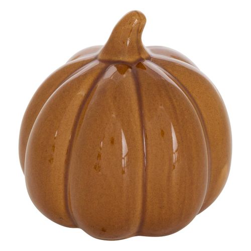 Objet Déco Citrouille Automne 10,5x10cm