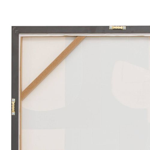 Toile Peinte Encadrée Kelton Vert 58x78cm