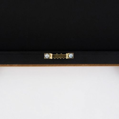 Toile Imprimée Encadrée Lacey Vert 50x70cm