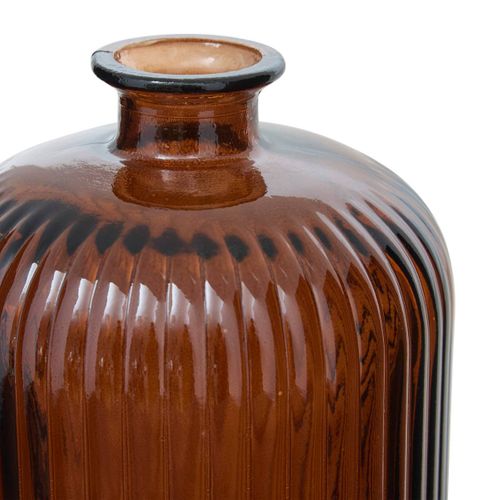 Vase Luz Ambre H23cm