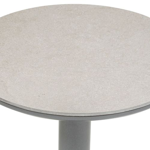 Table D'appoint De Jardin Ronde Soletia - Graphite