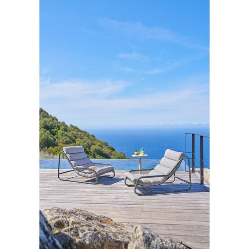 Table D'appoint De Jardin Ronde Soletia - Argile