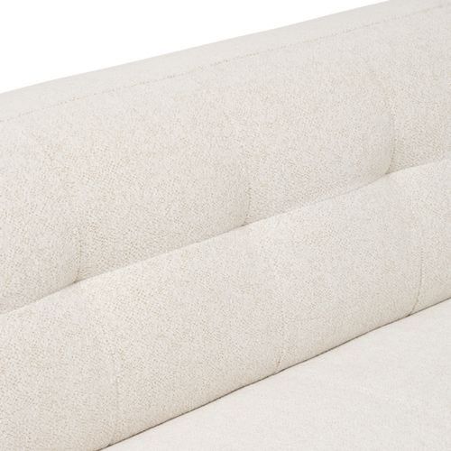 Canapé Fixe Zenia - 3 Places - Ivoire