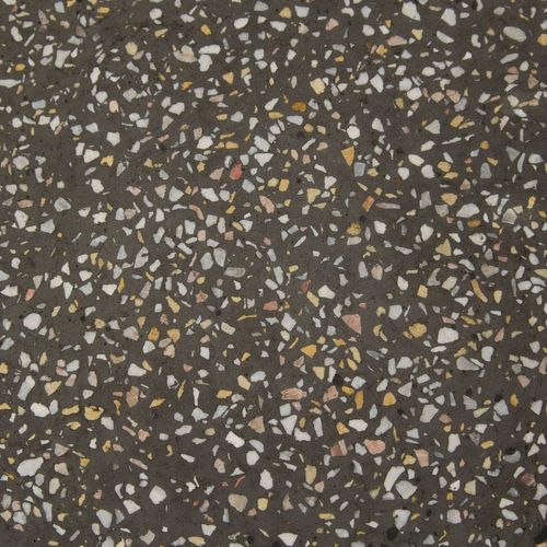 Table D'appoint De Jardin Ronde Effet Terrazzo Alturio