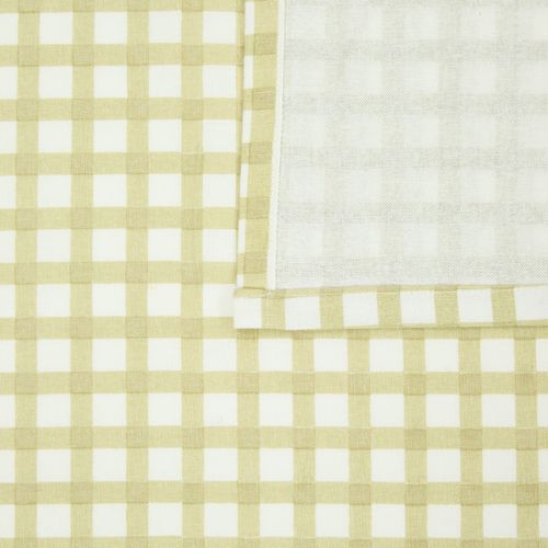 Nappe En Coton Vichy Pour Table Rectangulaire - 150x250 Cm - Vert