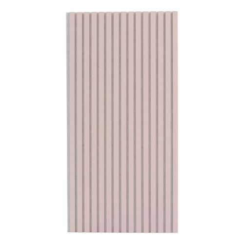 Panneau mural déco 120x60 cm COLVA Rose/Blanc