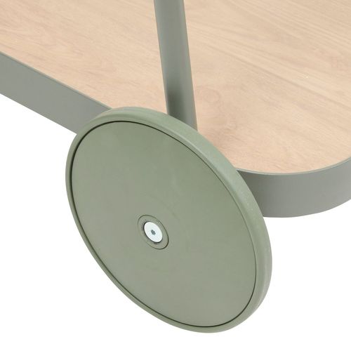 Desserte De Jardin à Roulettes En Aluminium Easiness - Laurier