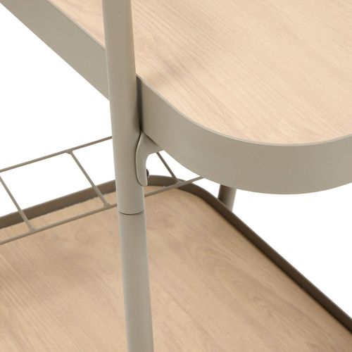 Desserte De Jardin à Roulettes En Aluminium Easiness - Café