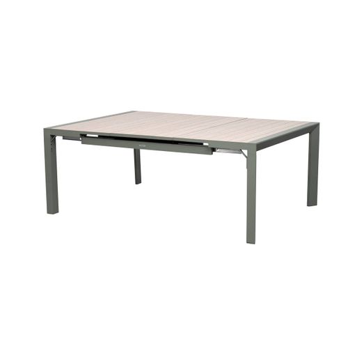 Table De Jardin 10 Places Evasion Extensible Beige Lin/laurier