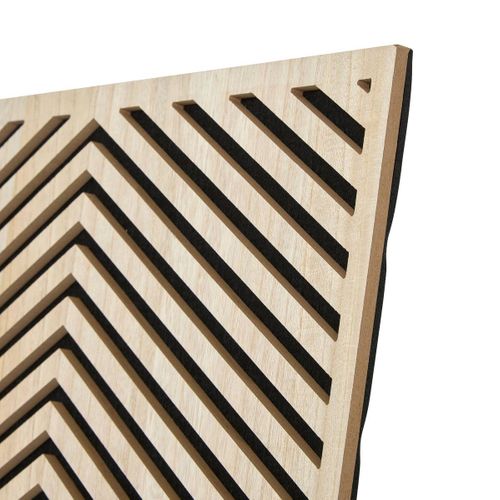 Panneau Décoratif Mural Eileen 58x58cm Chevrons