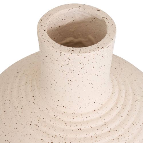 Vase Ted Boule 26x26x33 Cm Blanc
