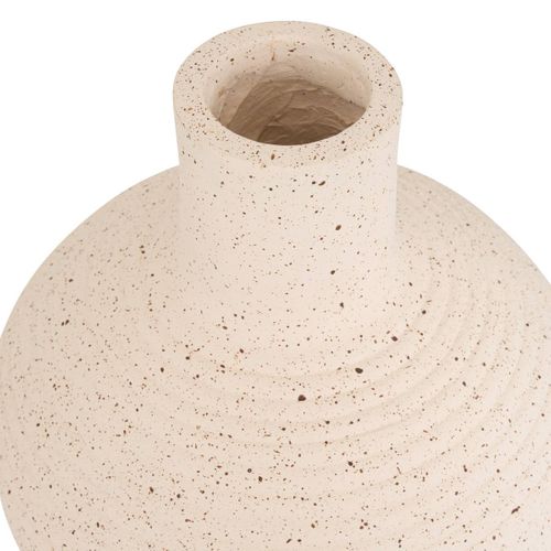 Vase Ted Boule 33x33x43 Cm Blanc