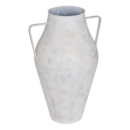 Vase Glady En Acier 37,5x33,5x58,5 Cm Gris