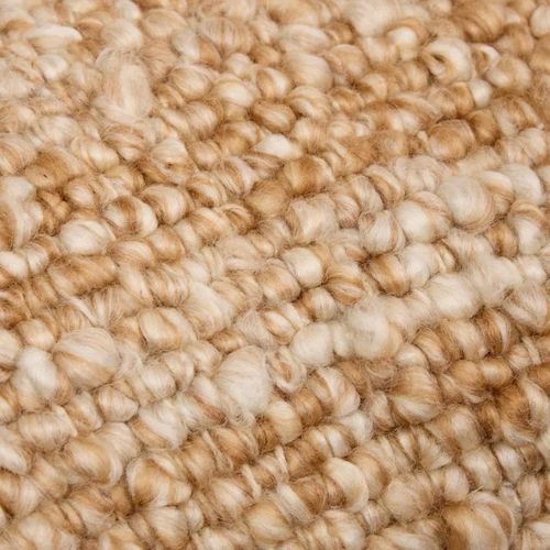 Coussin Déco Effet Laine "volna" 30x50cm Camel