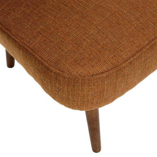 Fauteuil Aera En Tissu Ambré L69xl57xh72,5 Cm