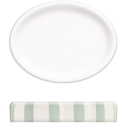 Porte savon STRIO Blanc / Céladon