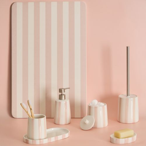 Distributeur de savon STRIO Blanc / Rose