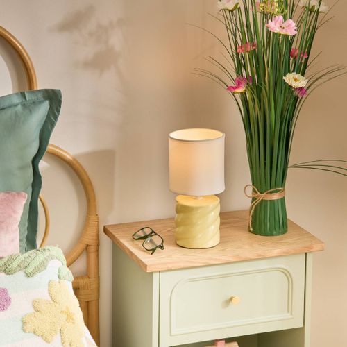 Lampe Cyld Noly Jaune H27