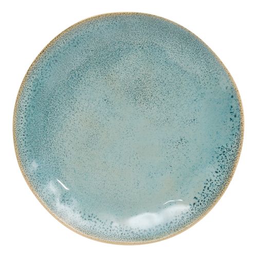 Assiette plate Ø 28 cm PIA Bleu / Beige