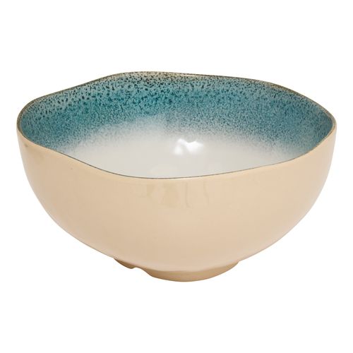 Saladier Ø 20 cm PIA Bleu / Beige