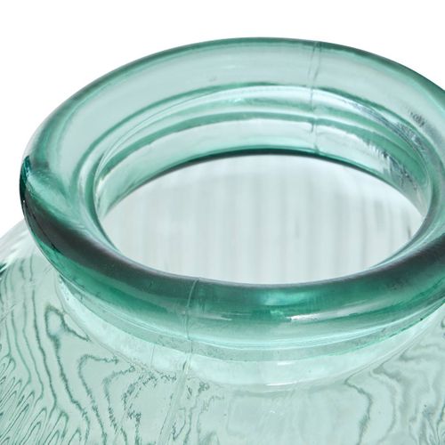Vase Luz H72cm En Verre Vert