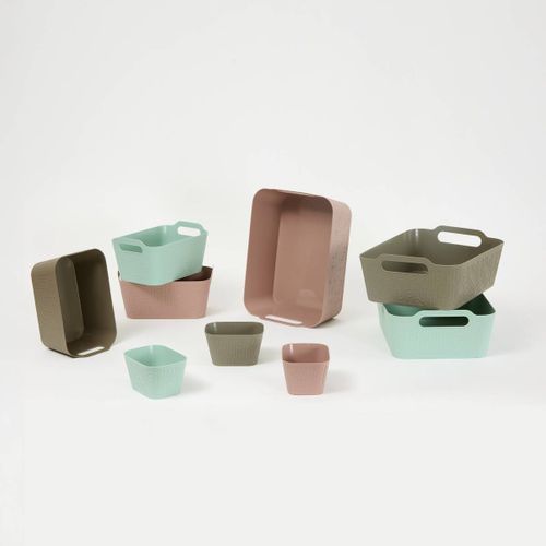 Panier Rangement Arche 1,8l Vert Céladon