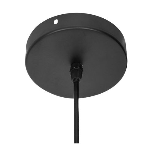 Luminaire Suspension En Bambou Noir D 40 Cm