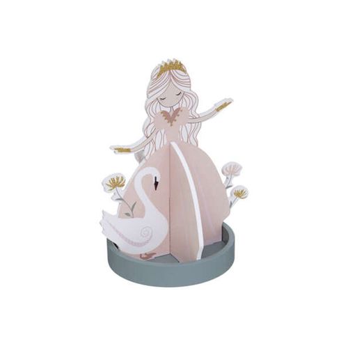 Porte Bijoux Enfant "il Était Une Fois" 21cm Rose