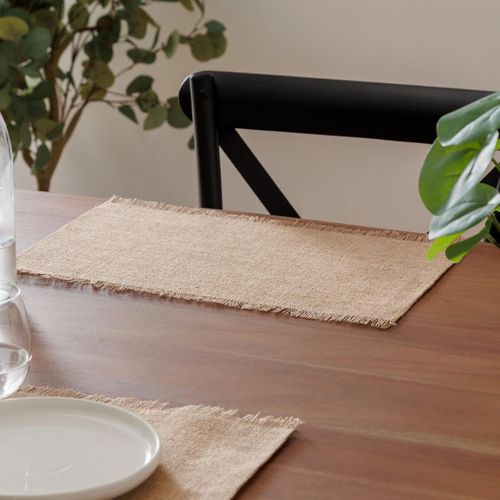 Set De Table Déco "maha" 30x45cm Beige