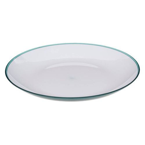 Assiette 25 Cm Bleu Marine Square