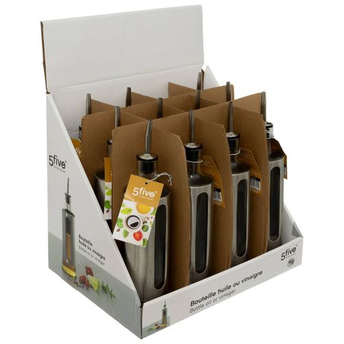 Bouteilles Huile/vinaigre Métal 050l