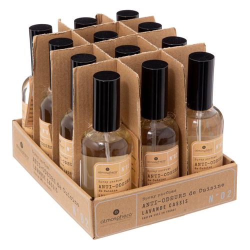 Spray Purificateur D'air Parfum Lavande  100 Ml - Anti-odeurs De Cuisine