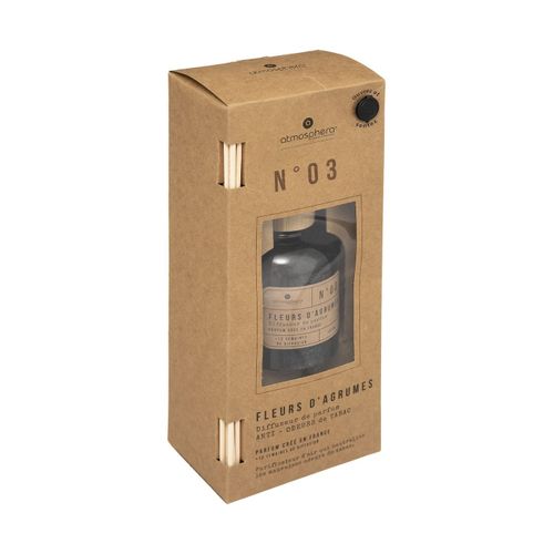 Diffuseur De Parfum Fleurs D'agrumes 150 Ml Avec 6 Bâtonnets - Anti-odeurs De Tabac