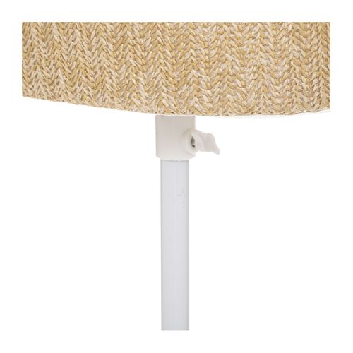 Mannequin Décoratif Sur Pied Buste Tressé Doré Et Naturel H 160 Cm