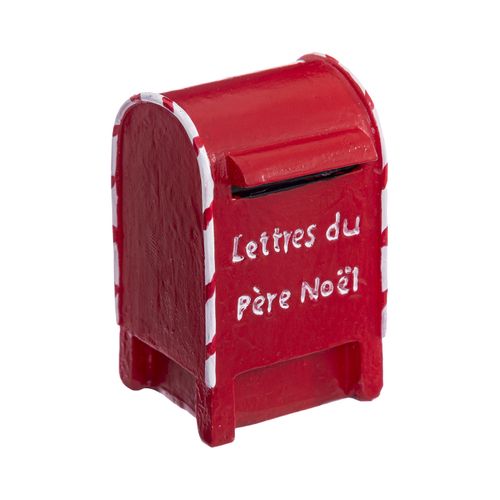 Accessoire Pour Village De Noël - Boîte Aux Lettres Père Noël