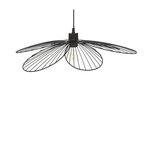 Luminaire Suspension En Métal Noir D 57 Cm