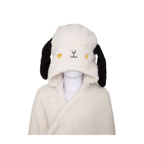 Plaid Enfant Mouton Avec Capuche 100 X 130 Cm