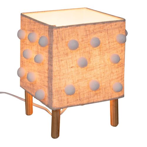 Lampe Enfant - Lin Et Pin - H22 Cm