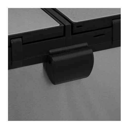 Poubelle de tri 30L ARIANE Gris / Noir