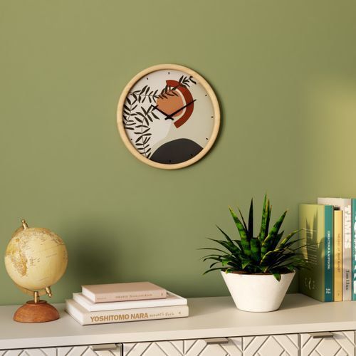 Horloge plastique Ø 30 cm NILA Assorti